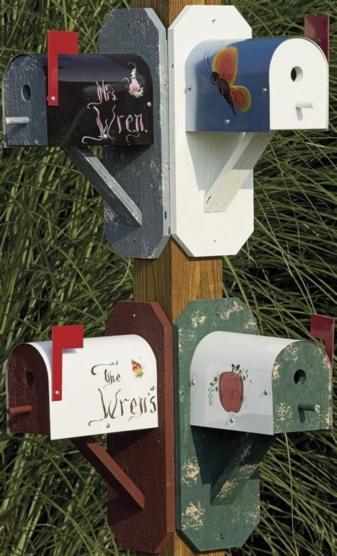 mailbox birdhouse drill